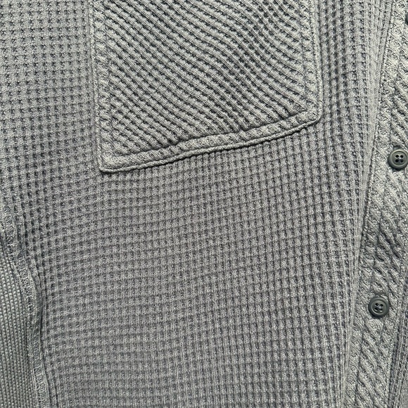 Aerie Waffle Knit Button-Up Shirt - Picture 2 of 2